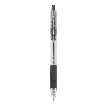 Pilot® Easytouch Ballpoint Pen, Retractable, Medium 1 Mm, Black Ink, Clear Barrel, Dozen freeshipping - TVN Wholesale